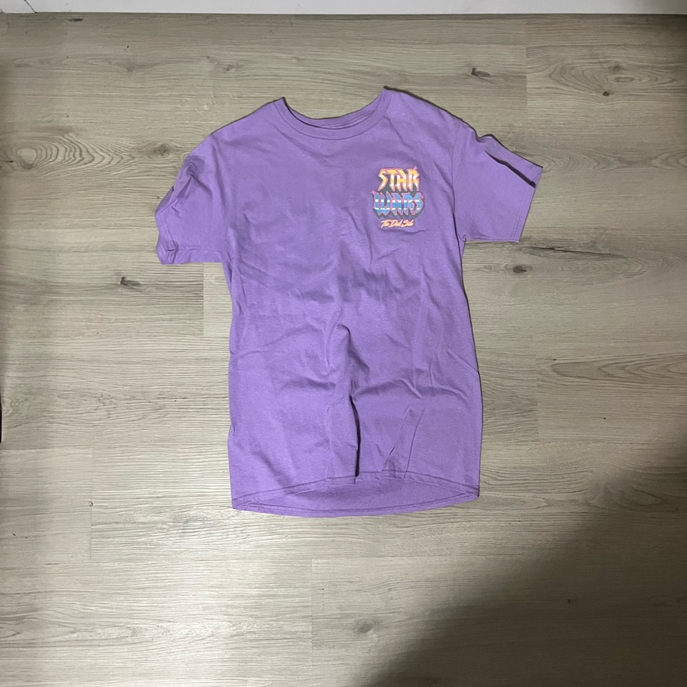 Size S Purple Vintage StarWars T-Shirt